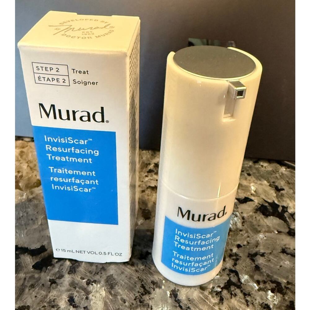 NEW Murad InvisiScar Resurfacing Treatment FREE GIFT INCLUDED
